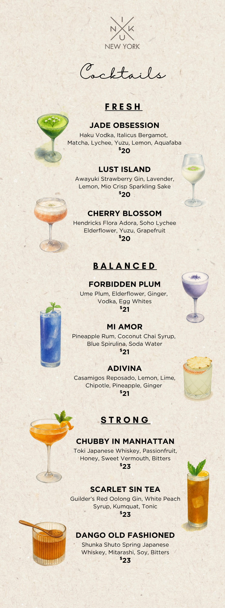 NIKU X | Drinks NYC