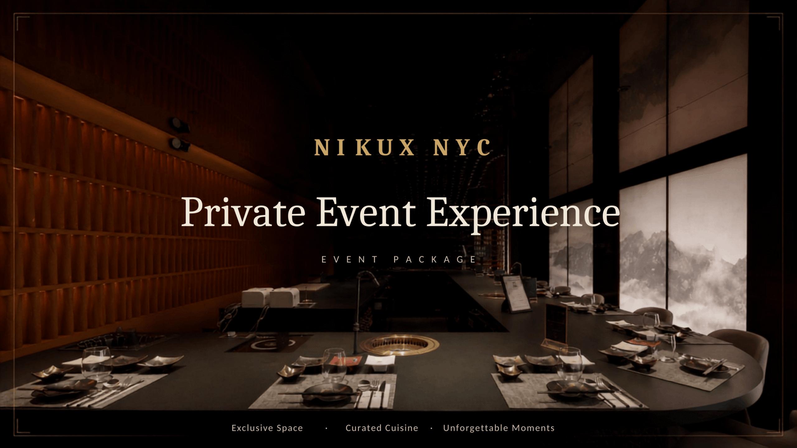 Copy of NIKUX EVENT PACKAG-1 NIKU X | NYC Events