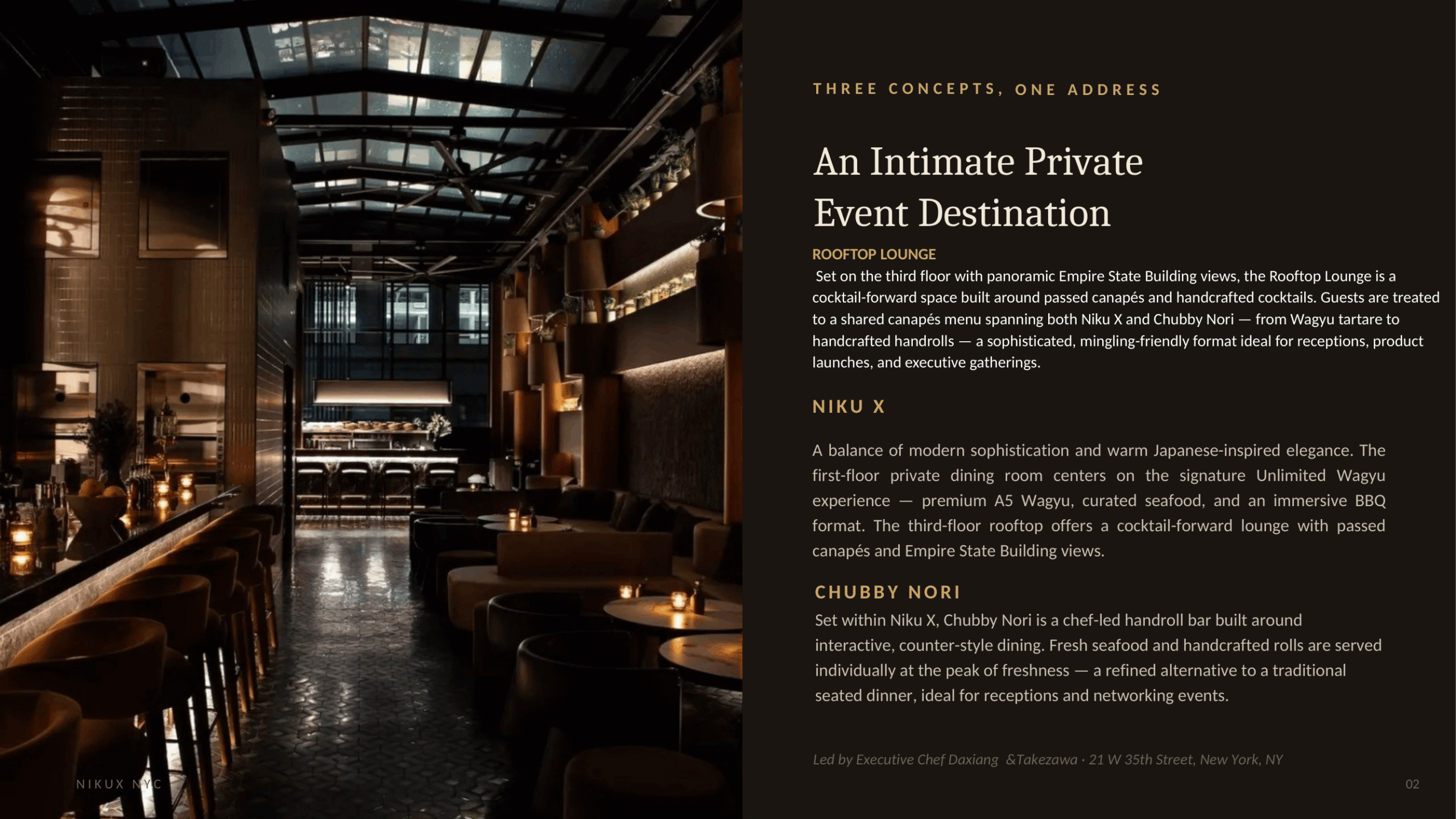 Copy of NIKUX EVENT PACKAG-2 NIKU X | NYC Events