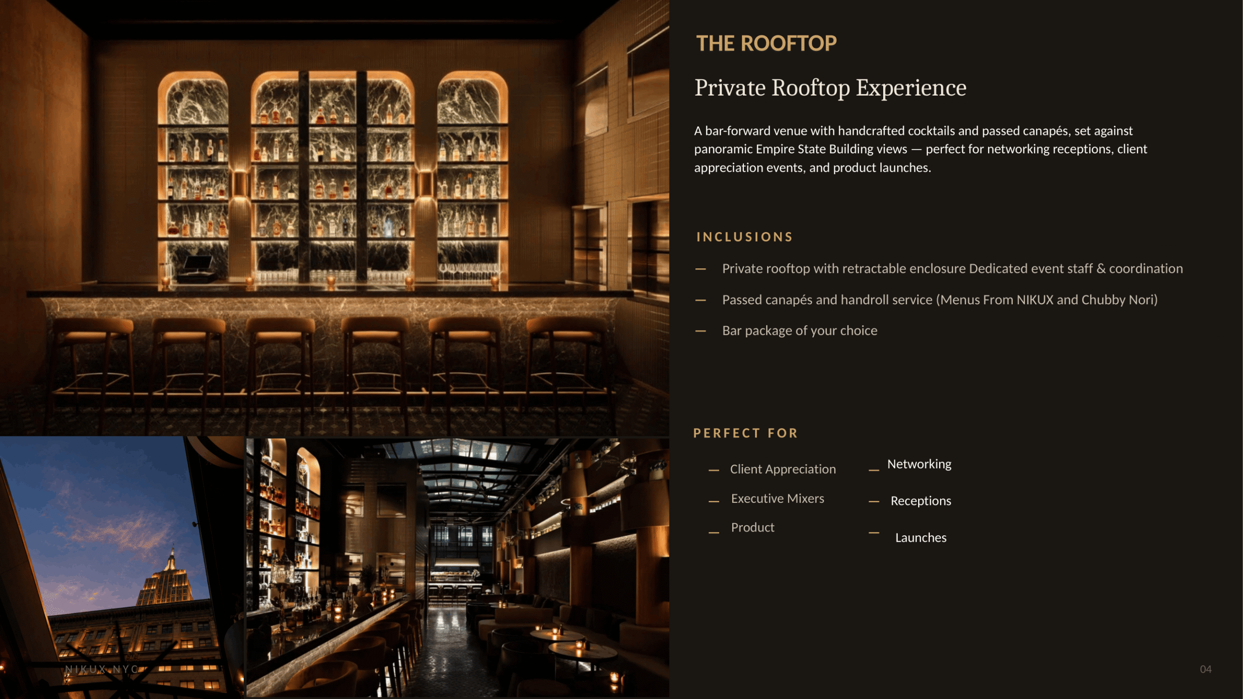Copy of NIKUX EVENT PACKAG-4 NIKU X | NYC Events